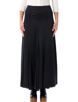 Chloé Chloè Women's Silk Satin Maxi Skirt