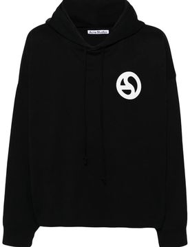 Logo Printed Drawstring Hoodie
