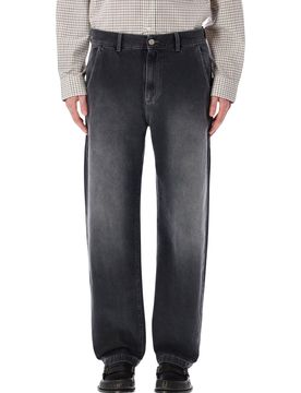 Mid-Rise Relaxed Fit Jeans - Size L