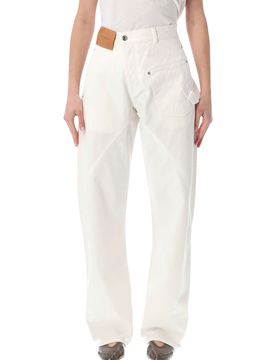WOMENS TWISTED WORKWEAR DENIM JEANS