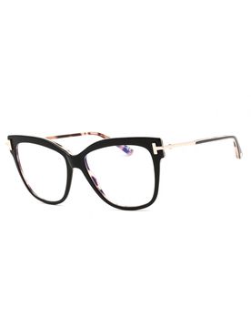 Stylish Rectangular Women's Eyeglasses with - (54mm)