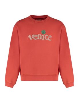 ERL Venice-patch Cotton Sweatshirt