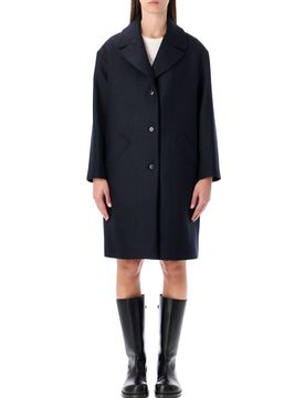 A. p.c. Knee-Length Wool Jacket
