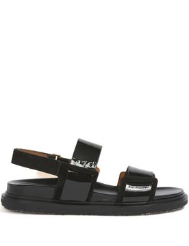 Leather Fussbett Double-strap Sandal