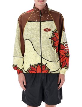 Bold Graphic Track Top - Size L