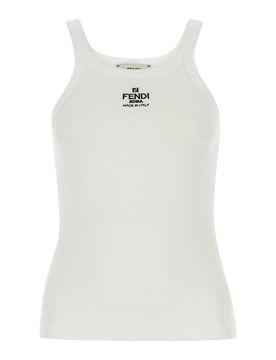 FENDI Slim-fit Sleeveless Top