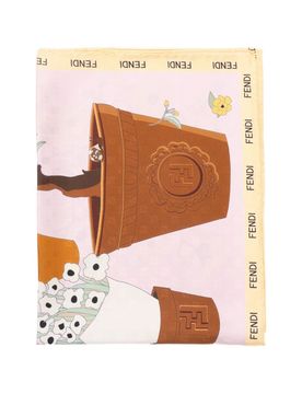 FENDI Gardening Foulard Silk