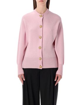Eco-cashmere Buttoned Cardigan