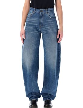 Sculpted Balloon Leg Jeans - Mid Rise, Size 26