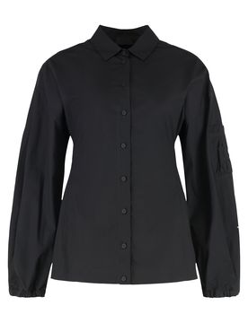 Logo Patch Cotton Jersey T-Shirt