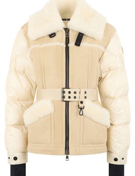 Laplance Shearling-trimmed Belted GORE-TEX Down Jacket