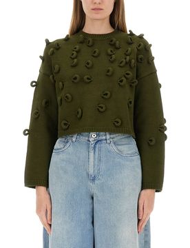 JW ANDERSON Loop Cropped Jersey