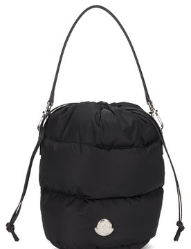 Mini Bucket Handbag with Drawstring Closure