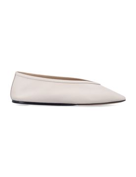 Leather Mary Jane Ballet Flats