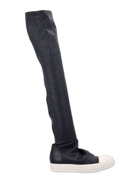 Rick Owens Luxe Leather Sneakers