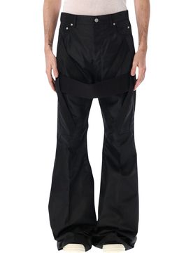 High-Waisted Slim-Fit Bootcut Pants - Size 33