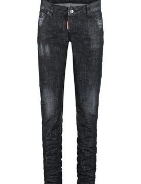 Jennifer 5-Pocket Distressed Jeans for Women