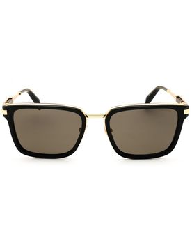 Rectangular Metal Men's Sunglasses