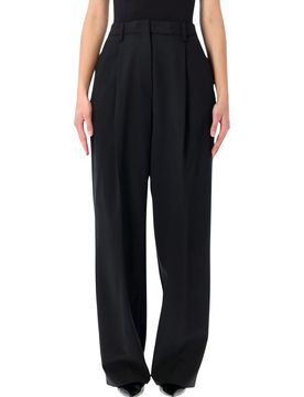 High-Rise Wide-Leg Trousers - Size 40