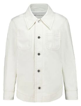 Men's Worker Buttoned Jacket