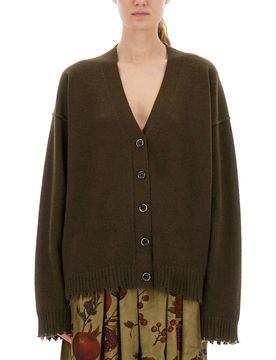 Cashmere Cardigan with Buttons