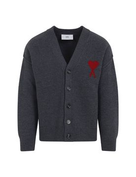 Men's Cardigan with Trusted Details
