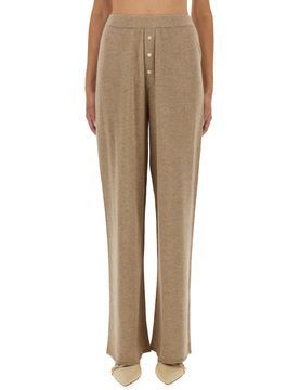Cashmere Straight-leg Trousers
