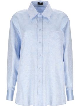 ETRO LINEN SHIRT with PEGASO
