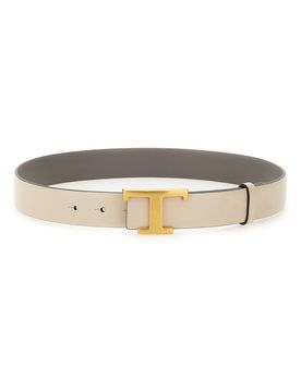 Tod`s T Timeless Reversible Belt