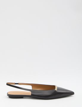 TOD'S Slingback Ballerinas in Leather