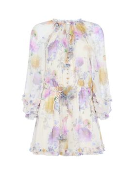Luna Ruffle Mini Jumpsuit