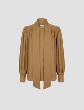 Khaite Elegant Silk Mini Top