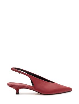 Chic Ballerina Flats with Back Strap and Pointed Toe