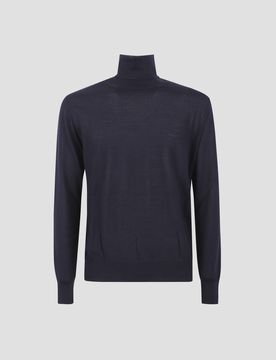 Turtleneck Long-Sleeved Sweater
