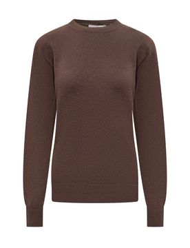 Knit Sweater with Giro Neck