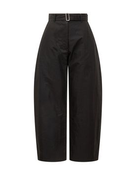 Belted Round Leg Trousers