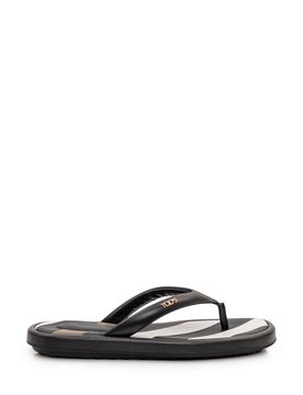 Sleek Comfort Sandals with Shaped Strap