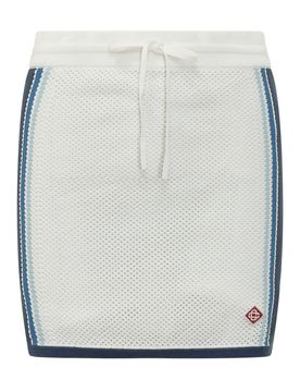 Chic Mini Skirt with Unique Illustrative Detail