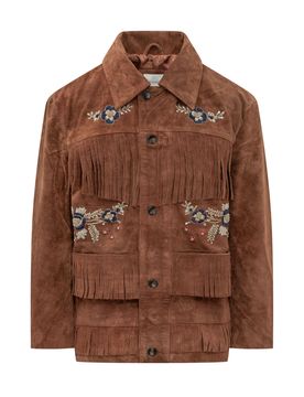 Found Mini Western Fringed Jacket