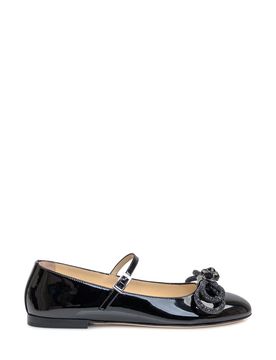 Ballerina Double Bow Mini Sandals