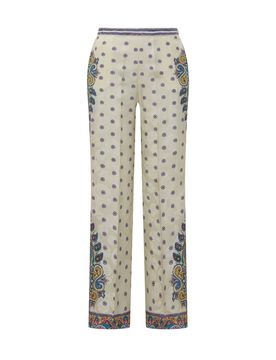 Etro Elegant Silk Trousers for SS25