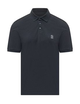 Embroidered Short Sleeve Polo