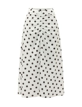 Fiorucci Polka Dot Midi Skirt
