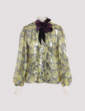 Valentino Lurex Mini Shirt