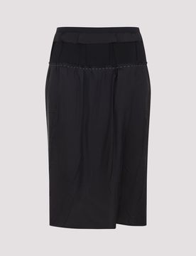 Maison Margiela Ruffled Midi Skirt