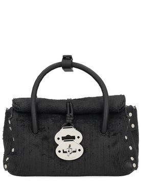 DOTTA SMALL SMOOTH LEATHER BAG
