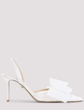 Mach & Mach Bow Lace Pumps