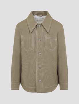 Men's Worker Buttoned Jacket