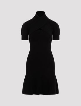 Patou Scarf Draped Dress