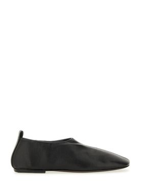 DRIES VAN NOTEN Leather Ballerina